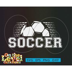 Soccer Logo svg dxf  png eps cricut cutfile school football cheer