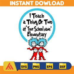 Dr.Suess Svg, Dxf, Png, Dr.Suess book Png, Dr. Suess Png, Sublimation, Cat in the Hat cricut, Instant Download (115)