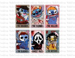 Halloween Characters Tarot Card Png, Halloween Horror Movie Png