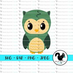 woodland critters, owl, forrest friends birthday party, nursery decor svg, clipart, print and cut file, stencil, silhoue