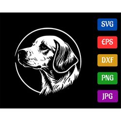 Dog | High-Quality Vector | svg - eps - dxf - png - jpg | Cricut Explore | Silhouette Cameo