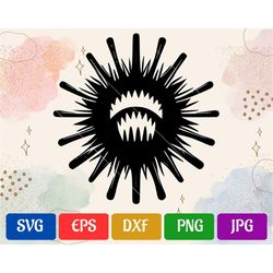 Virus | svg - eps - dxf - png - jpg | High-Quality Vector | Silhouette Cameo | Cricut Explore
