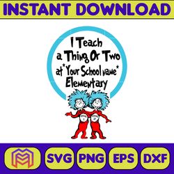 Dr.Suess Svg, Dxf, Png, Dr.Suess book Png, Dr. Suess Png, Sublimation, Cat in the Hat cricut, Instant Download (115)