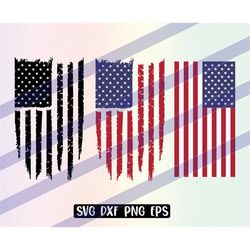 US Flag svg dxf png eps cricut cutfile school football cheer team Spirit distressed solid