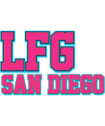 LFGSD Baseball fan San Diego Sports LFG SD png, sublimation