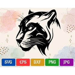 Panther | High-Quality Vector | svg - eps - dxf - png - jpg | Cricut Explore | Silhouette Cameo