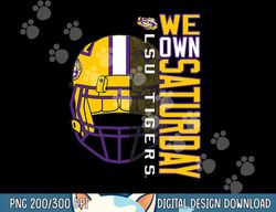 LSU Tigers Football Saturdays Officially Licensed png, sublimation copy