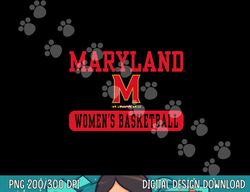 Maryland Terrapins Womens Basketball Officially Licensed  png, sublimation copy