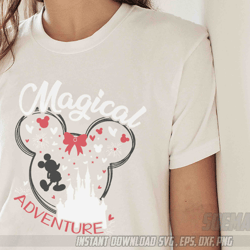 Magical Mickey Mouse Adventure Boy SVG Printable