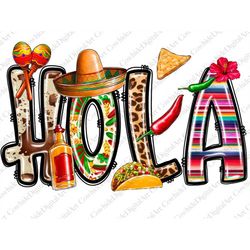 Hola/Cinco de Mayo png sublimation design download, Mexican png, Mexico png, Fiesta png, Western png, sublimate designs