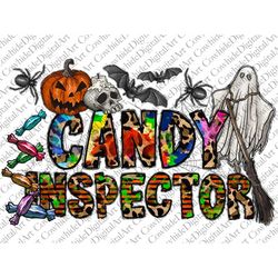 Candy Inspector png, Ghost, Halloween Sublimation, Sublimation Designs Downloads, Halloween, Halloween Png,Happy Hallowe