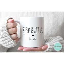 Bisabuela - Pregnancy Announcement, New Bisabuela Gift, New Bisabuelo Gift, Great Grandma Gift, Great Grandpa Gift, New