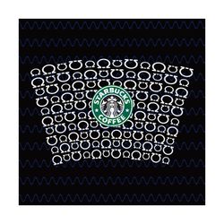 full wrap template for starbucks cup svg, trending svg, starbucks wrap svg, starbucks full wrap, starbucks cup svg