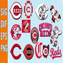 Bundle 14 Files Cincinnati Reds Baseball Team Svg, Cincinnati Reds Svg,MLB Team  svg, MLB Svg, Png, Dxf, Eps, Jpg, Insta