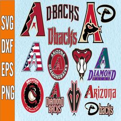 Bundle 13 Files Arizona Diamondbacks Baseball Team svg, Arizona Diamondbacks svg, MLB Team  svg, MLB Svg, Png, Dxf, Eps,