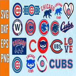 Bundle 19 Files Chicago Cubs Baseball Team svg, Chicago Cubs svg, MLB Team  svg, MLB Svg, Png, Dxf, Eps, Jpg, Instant Do