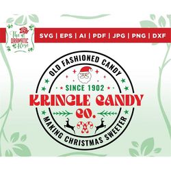 kringle candy co olde fashioned candy canes svg, kringle candy co svg, olde fashioned svg, candy canes svg, christmas si