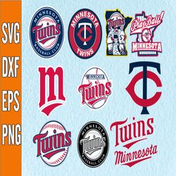 Bundle 11 Files Minnesota Twins Baseball Team Svg, Minnesota Twins  svg, MLB Team  svg, MLB Svg, Png, Dxf, Eps, Jpg, Ins