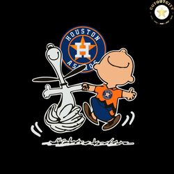 Houston Astros Shirt Svg Snoopy Happy Astros Baseball Vector, Gift For MLB Svg Diy Craft Svg File For Cricut, Houston As