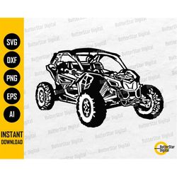 ATV SVG | Dune Buggy SVG | 4 Wheels Offroad Extreme Motor Vehicle Dirt Mud Riding | Cut Files Cuttable Clipart Vector Di