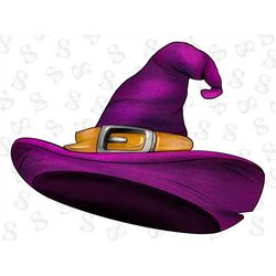 Witch Hat Sublimation Png, Witch Hat Clipart, Happy Halloween Png, Png Sublimation Design, Instant Download