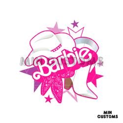 Cowgirl Barbie SVG Barbie Dream House SVG File