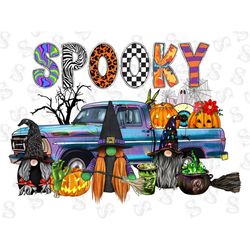 Spooky Png, Halloween Png, Truck PNG, Spooky Png, Sublimation Designs Downloads, Pumpkin, Png Files For Sublimation, Sub