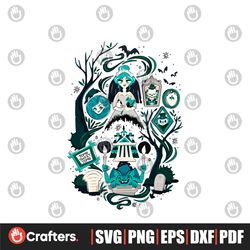 Vintage Tomb Sweat Tomb Haunted Mansion SVG Cutting File