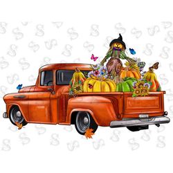 Fall Truck With Pumpkins Png Sublimation Designs,Fall Png,Fall Truck Png,Pumpkins Truck Png,Autumn Png,Thanksgiving Png,
