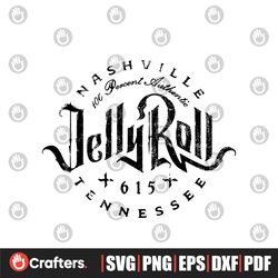 Jelly Roll Nashville Son Of A Sinner SVG Cutting Digital File