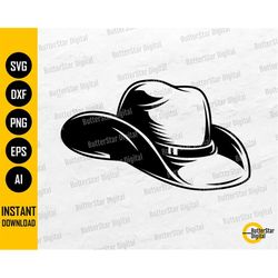 cowboy hat svg | cowgirl hat svg | cowboy svg | western vinyl stencil | cricut cut files silhouette printable clipart di