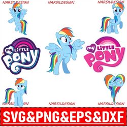 My Little Pony png,digital down,digital file,Rainbow Svg, Rainbow Clipart.