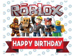 Personalised Roblox Birthday Png, Custom Birthday Roblox Png - Inspire  Uplift