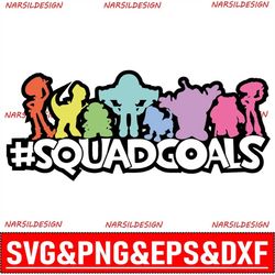 Toy Squad Goals SVG & PNG, svg Download, svg files for cricut, svg files for Silhouette, separated svg, trending svg, bi