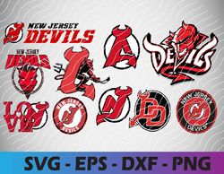 New Jersey Devils Hockey Teams Svg, New Jersey Devils Svg, N  H  L Svg, N  H  L Svg, Png