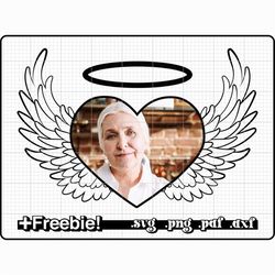 Memorial heart frame svg Forever In Our Hearts Svg, memorial svg, rest in peace svg, in memory-JessicaShop