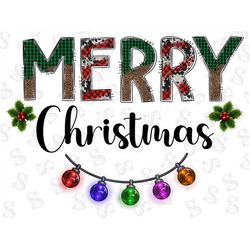 Merry Christmas Png Sublimation Design,Merry Christmas Png,Light Png,Light Merry Christmas Png,Western Christmas Png,Dig
