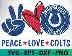 Indianapolis Colts logo, bundle logo, svg, png, eps, dxf
