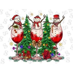 Christmas Wines With Snowmen Png Sublimation Design,Merry Christmas png,Christmas Drink,Christmas Wines,Christmas Coffee