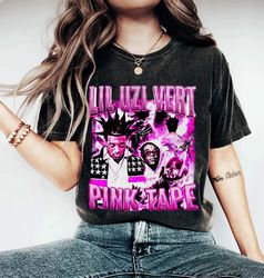 Comfort Colors Lil Uzi Vert Rap Shirt, Lil Uzi Vert Pink Tape Album 2023