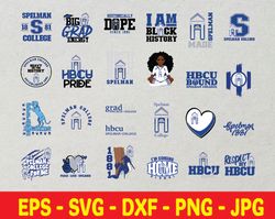Spelman College Svg, HBCU Svg Collections, HBCU team, Football Svg, Mega Bundle, Digital Download
