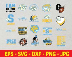 Southern University Svg, HBCU Svg Collections, HBCU team, Football Svg, Mega Bundle, Digital Download
