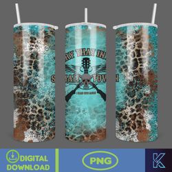 Jason Aldean Try that in a small town 20oz skinny tumbler wrap, PNG Digital Print, Sublimation, Instant download (6)