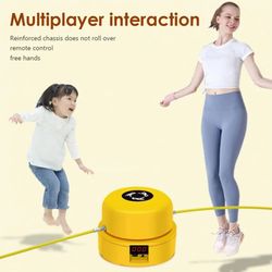 Smart Electric Rope Skipping Machine Remote Control Adjustable Intelligent Rope Digital Counter