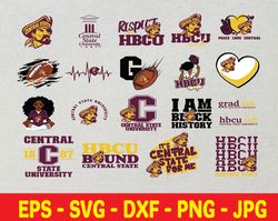 Central State University Svg, HBCU Svg Collections, HBCU team, Football Svg, Mega Bundle, Digital Download