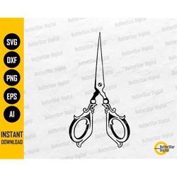 Classy Scissors SVG | Clippers SVG | Trimmer SVG | Hair Style Beauty Fashion | Cutting File Printable Clip Art Vector Di