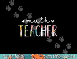 Math Teacher Cute Floral Design  png, sublimation copy