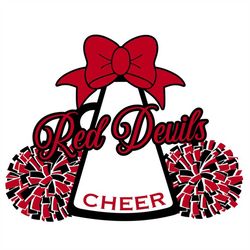 Red Devils Cheer SVG/PNG