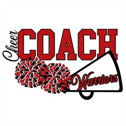Warriors Cheer Coach SVG/PNG