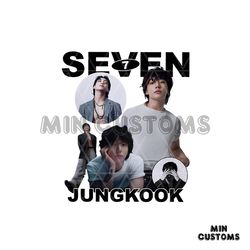 Vintage Jungkook Seven PNG Solo Single PNG Download